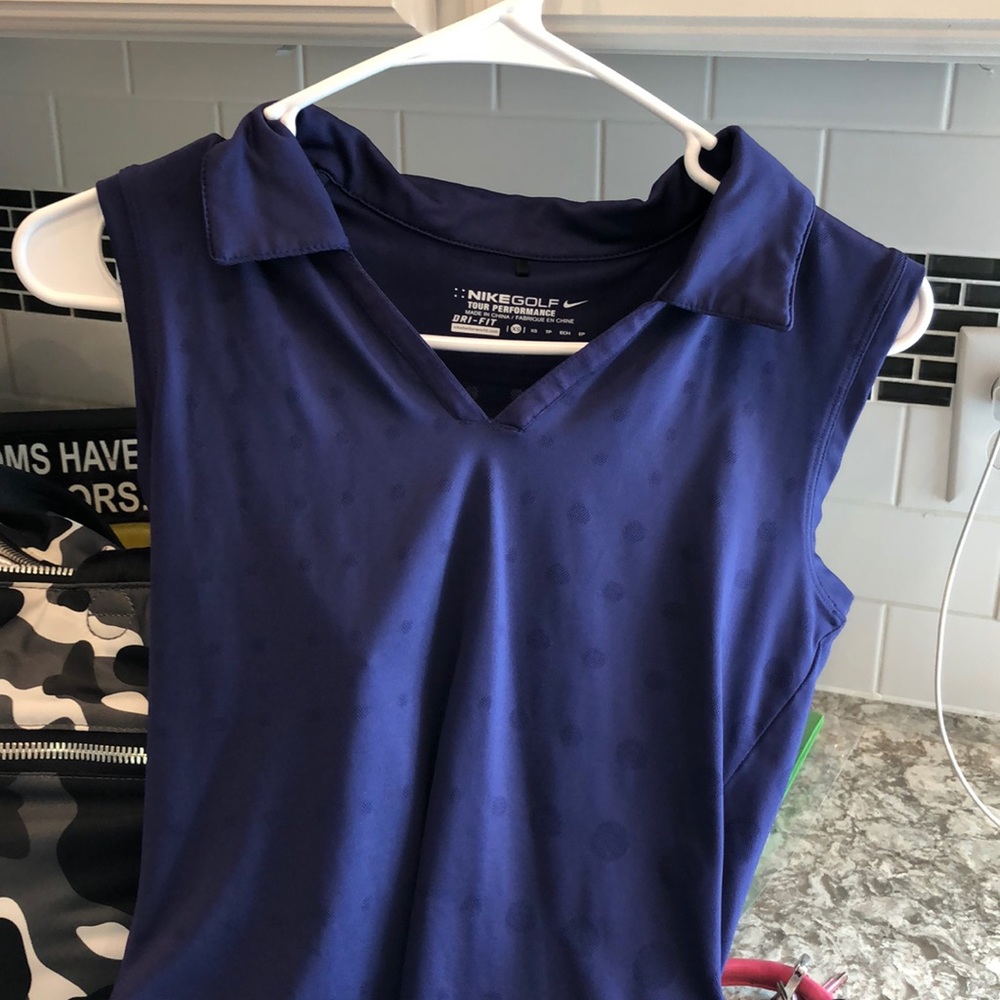 Nike golf sleeveless polo